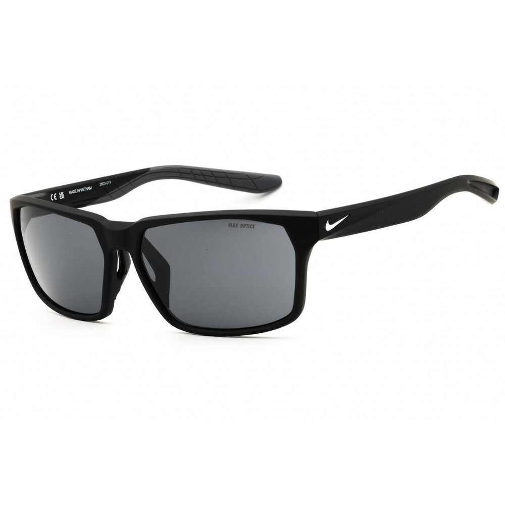 NWT Nike NIKE MAVERICK RGE N IF2488XN 010 Black Rectangle Sunglasses 59mm